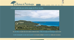 Desktop Screenshot of lehameaudepalombaggia.com