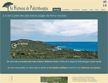 Tablet Screenshot of lehameaudepalombaggia.com